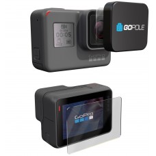 GoPole Lens + LCD Protection Kit / Covers for GoPro Hero 5 / Hero 6 / Hero 7