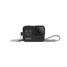 GoPro Hero 8 Sleeve + Lanyard (Black)