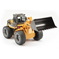 Huina 1/18th RC Bulldozer with Die Cast Bucket - 6Ch