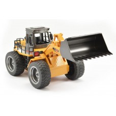 Huina 1/18th RC Bulldozer with Die Cast Bucket - 6Ch