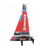 Joysway Binary V2 400mm Mini Catamaran Sail Boat - RTR - Red