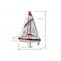 Joysway Caribbean Yacht - RTR - Red