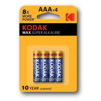 Kodak AAA Alkaline Batteries (4 Pack)