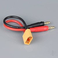 Radient Charge Lead, 4mm Bullet to XT90 Male, 12AWG, 150mm (ESC End)