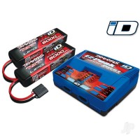 Traxxas 5000mah 3S 11.1v Lipo Batteries + Dual 8A Battery Charger Pack