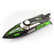 Volantex Racent Vector SR48 Speed Boat (Brushless) - RTR - Black